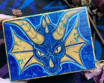 Blue Dragon Dice Box of Holding