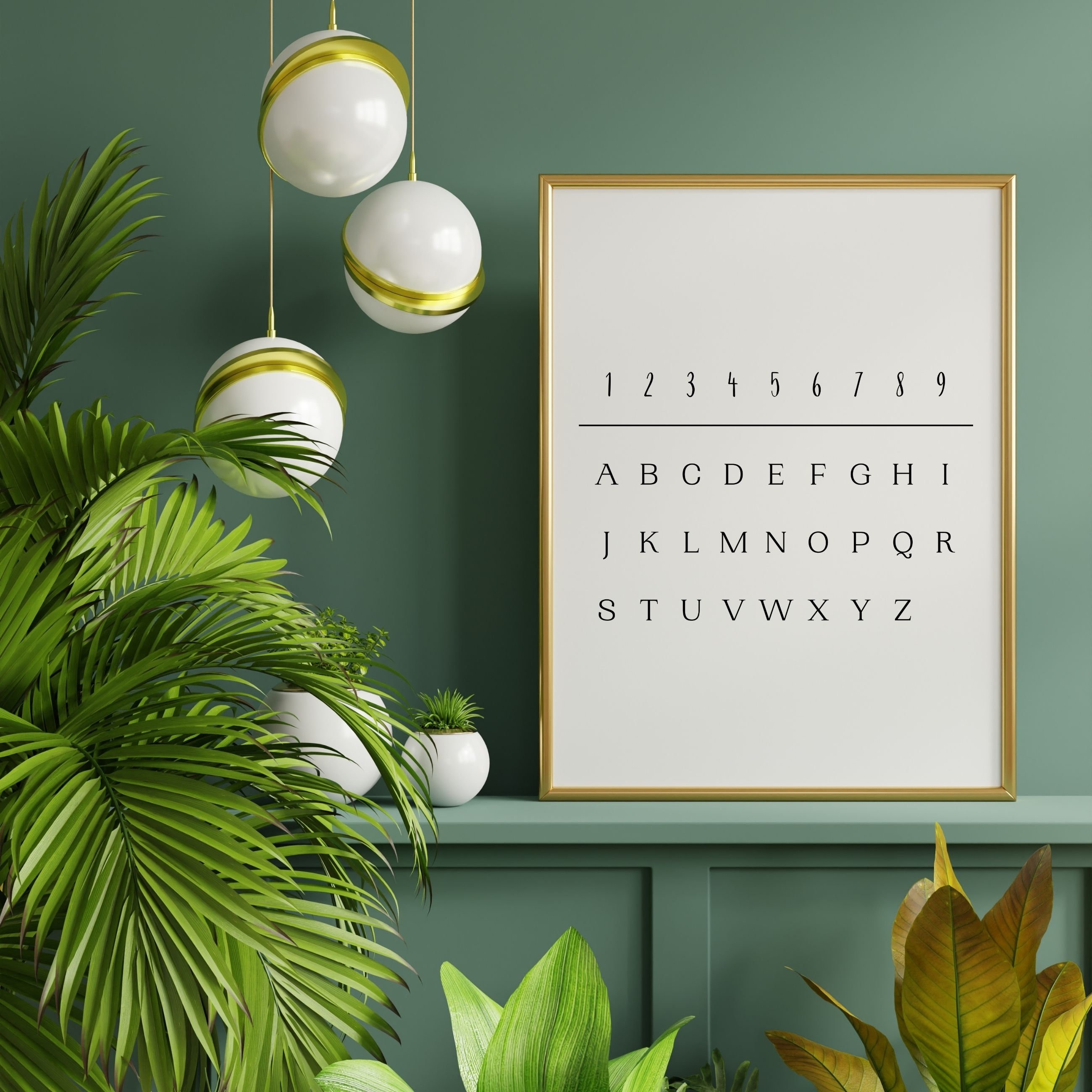 Pythagorean Numerology Chart Life Path Posters Numerology Grid Wall Art