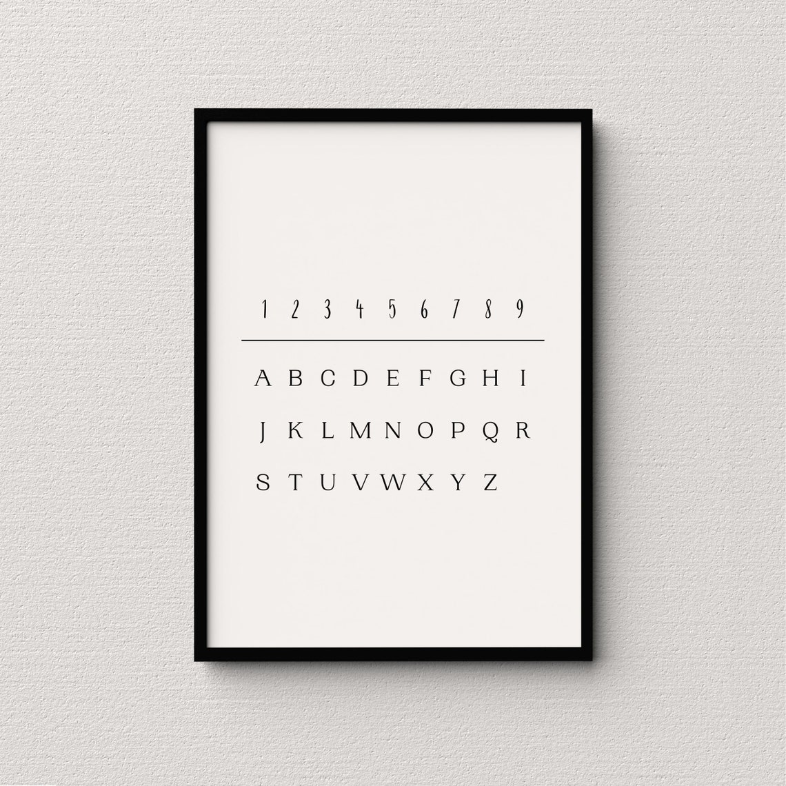 Pythagorean Numerology Chart Life Path Posters Numerology Grid Wall Art