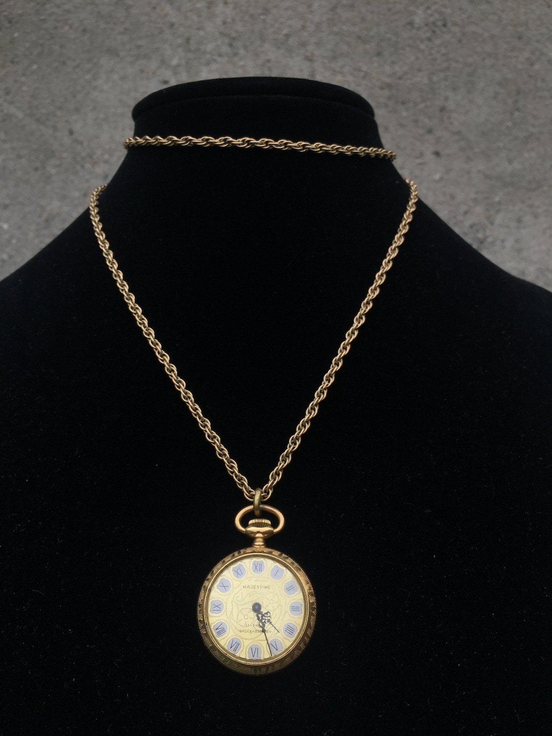 Majestime pocket watch 17 jewels hot sale