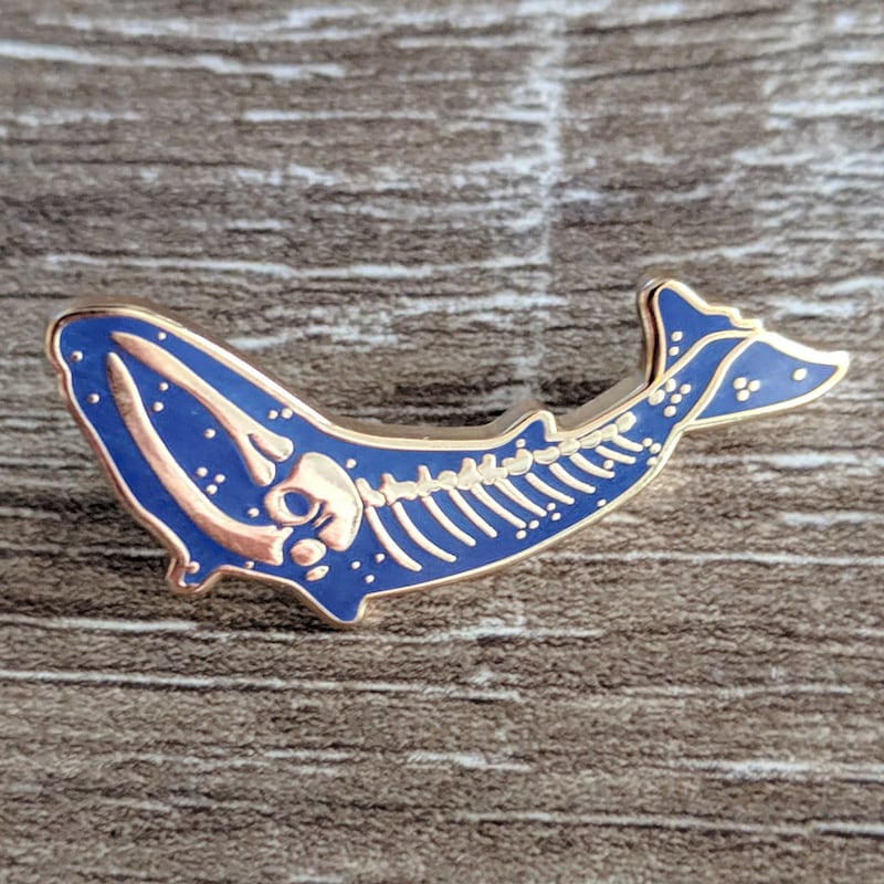 Flair Fighter Oh Whale Shark Cute Hard Enamel Lapel Pin