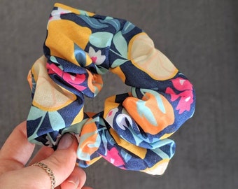 Scrunchies - Colorful Fruit Design Scrunchy - Cotton Blend