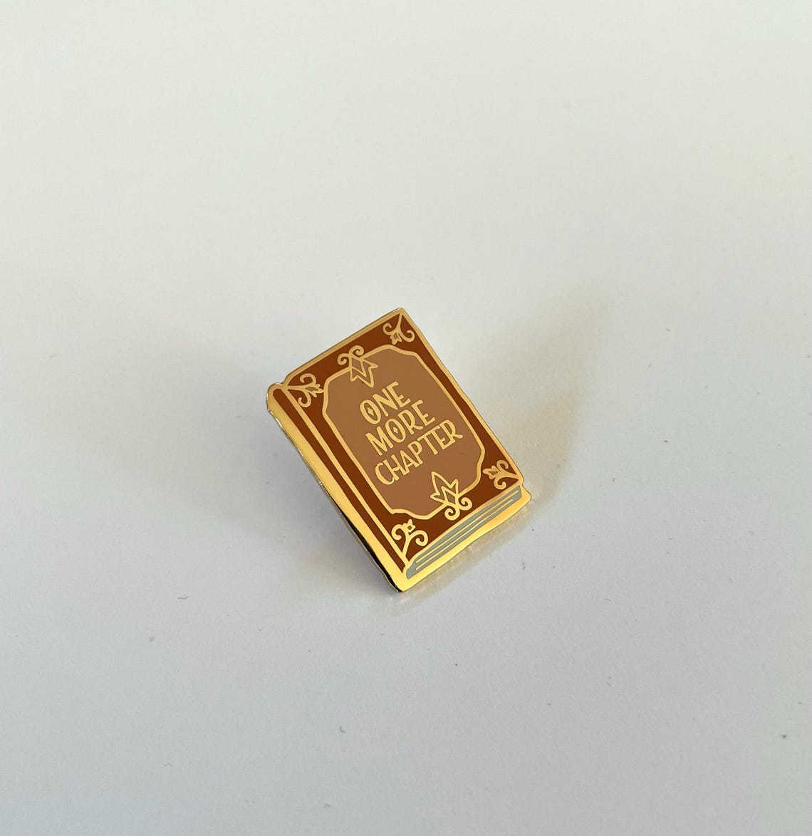 Enamel Pins - One More Chapter Reading Book Lover Funny Quote Enamel ...