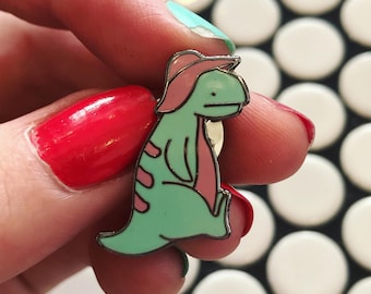 Enamel Pins - Cute Dinosaur T-rex Pin