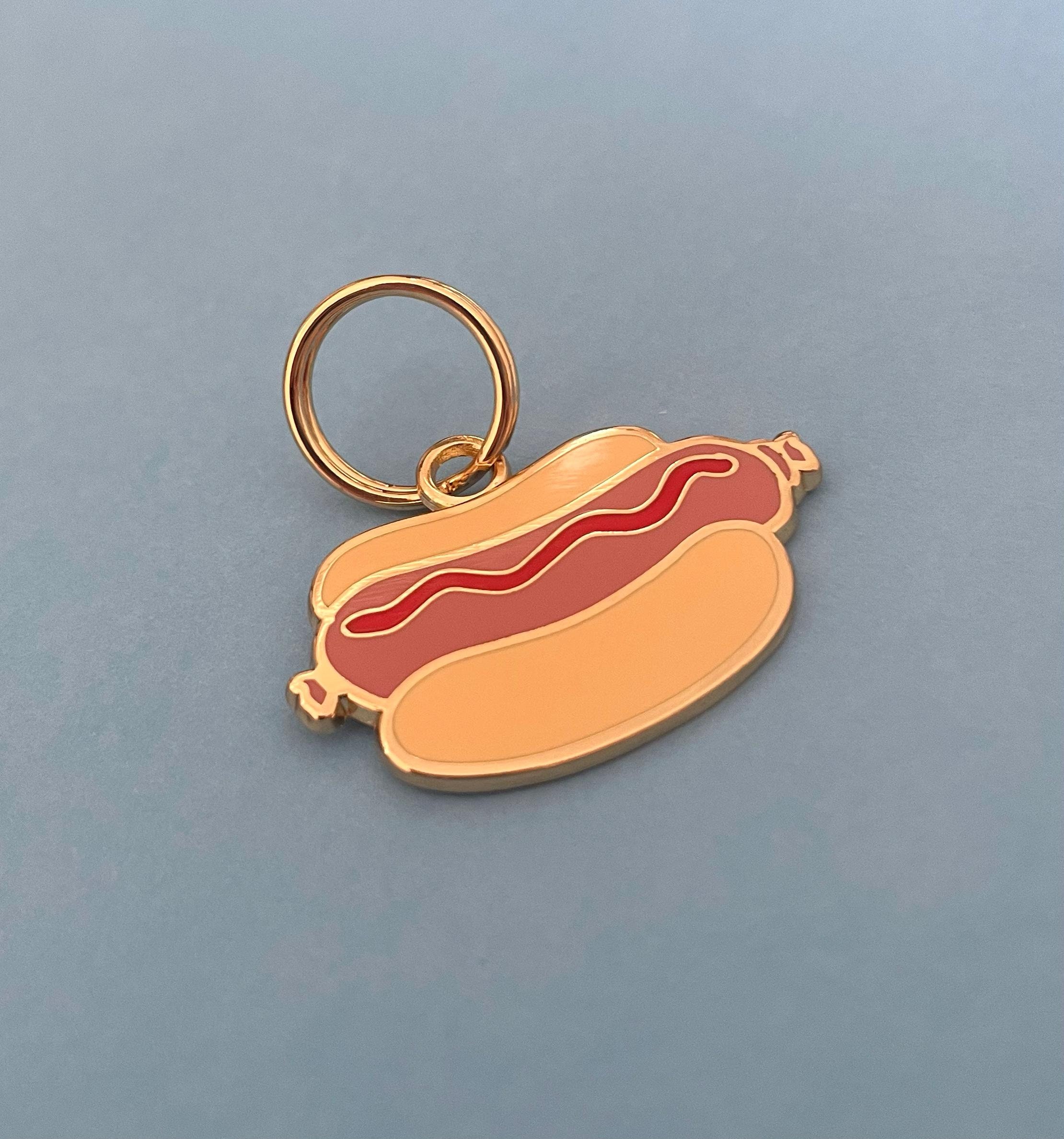 Hot dog id tag México