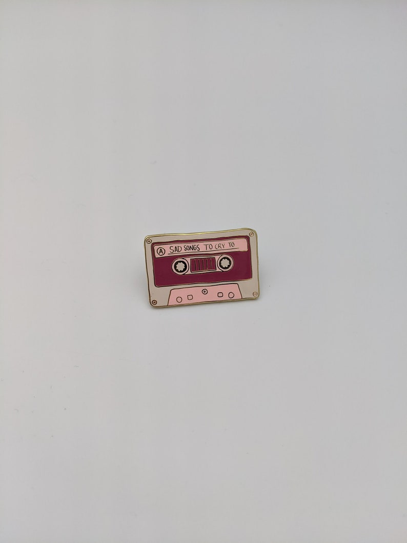 Enamel Pins Mixtape Vintage Retro Funny Quote Pin Etsy