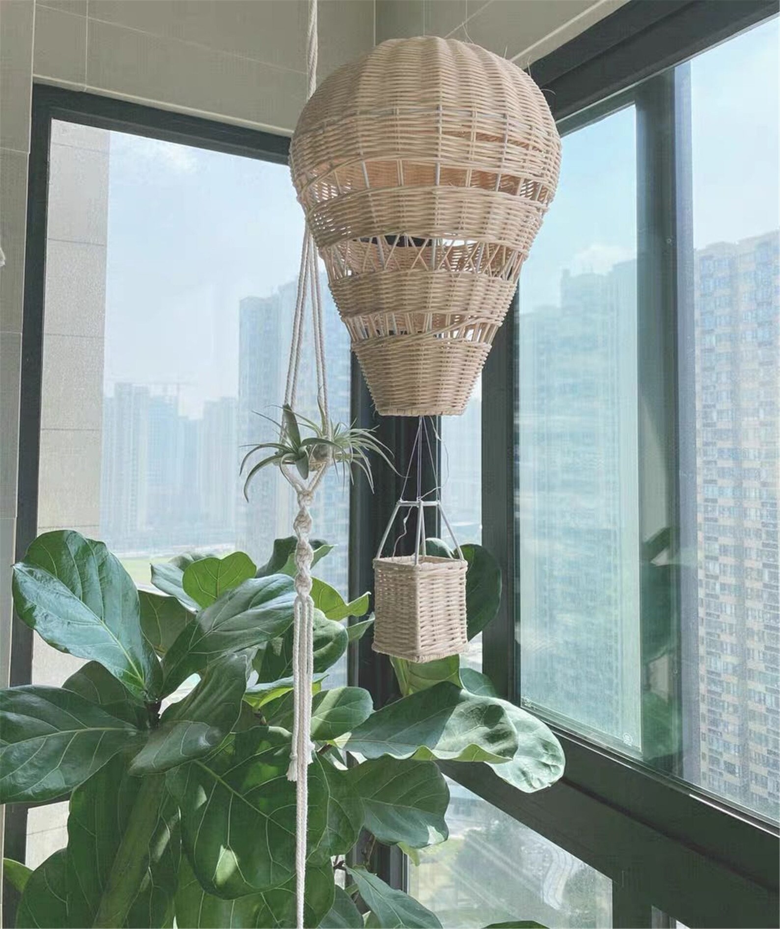 Hot Air Balloon Rattan Hot Air Balloons with Basket Handmade Etsy