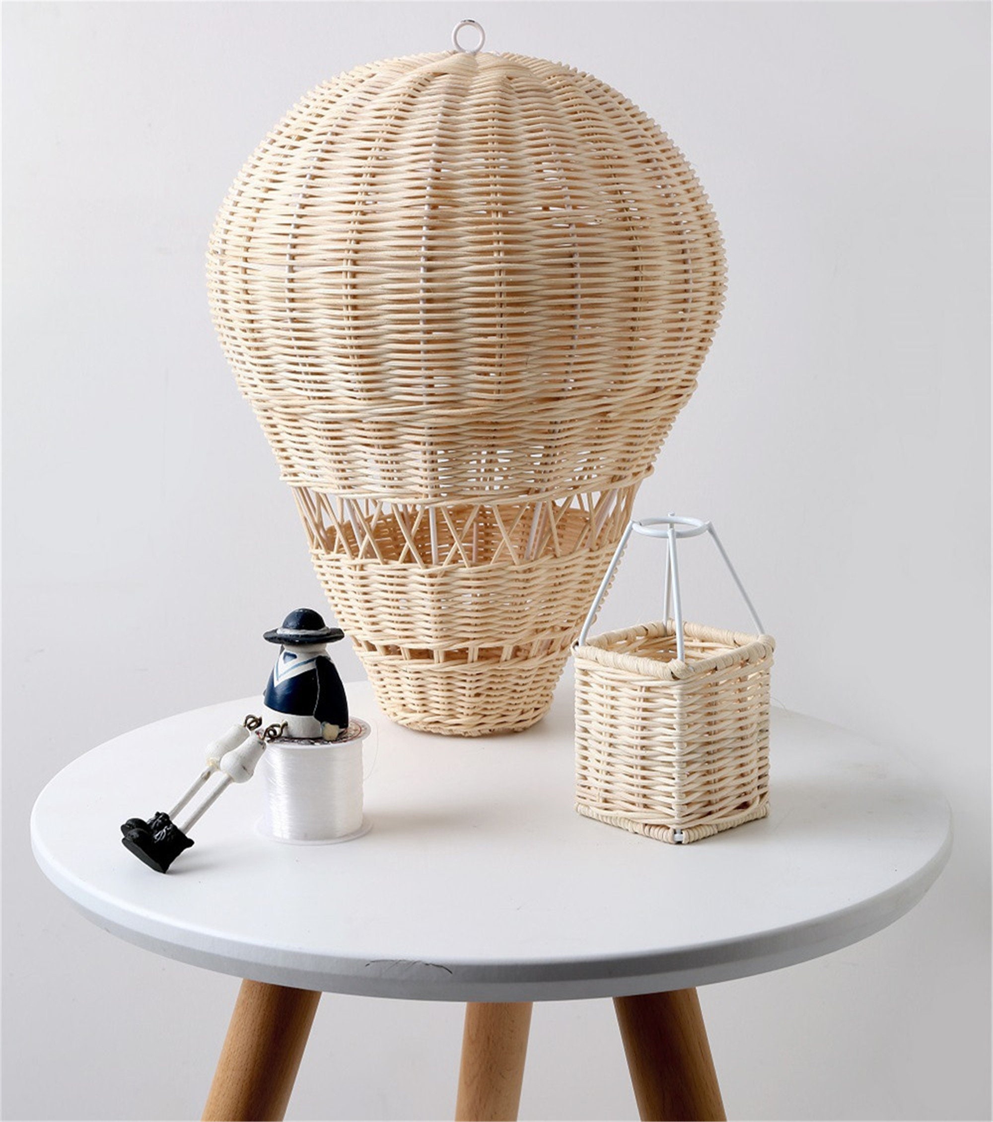 Hot Air Balloon Rattan Hot Air Balloons with Basket Handmade Etsy