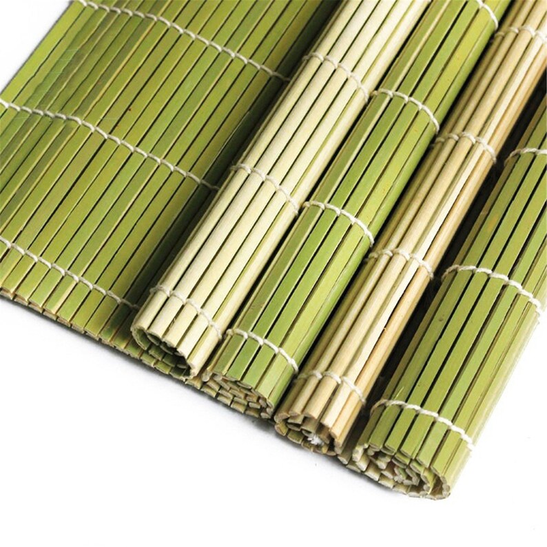 Bamboo Sushi Mat Sushi Roller Sushi Roll Maker Japanese Sushi Etsy