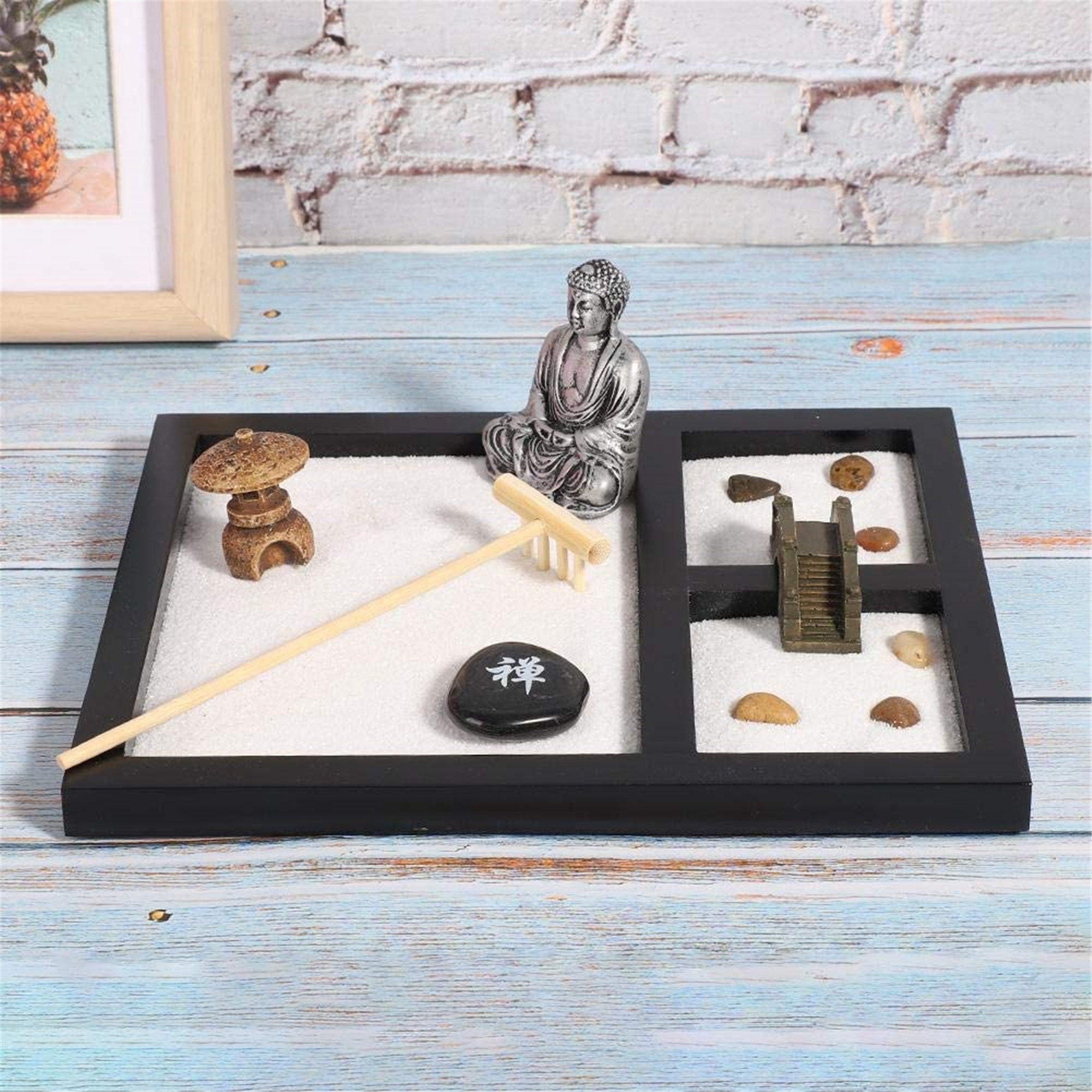 Zen Sand Garden for Desk Top Table and Office Decorations Etsy