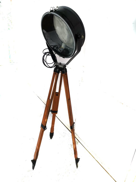 vintage tripod floor lamp