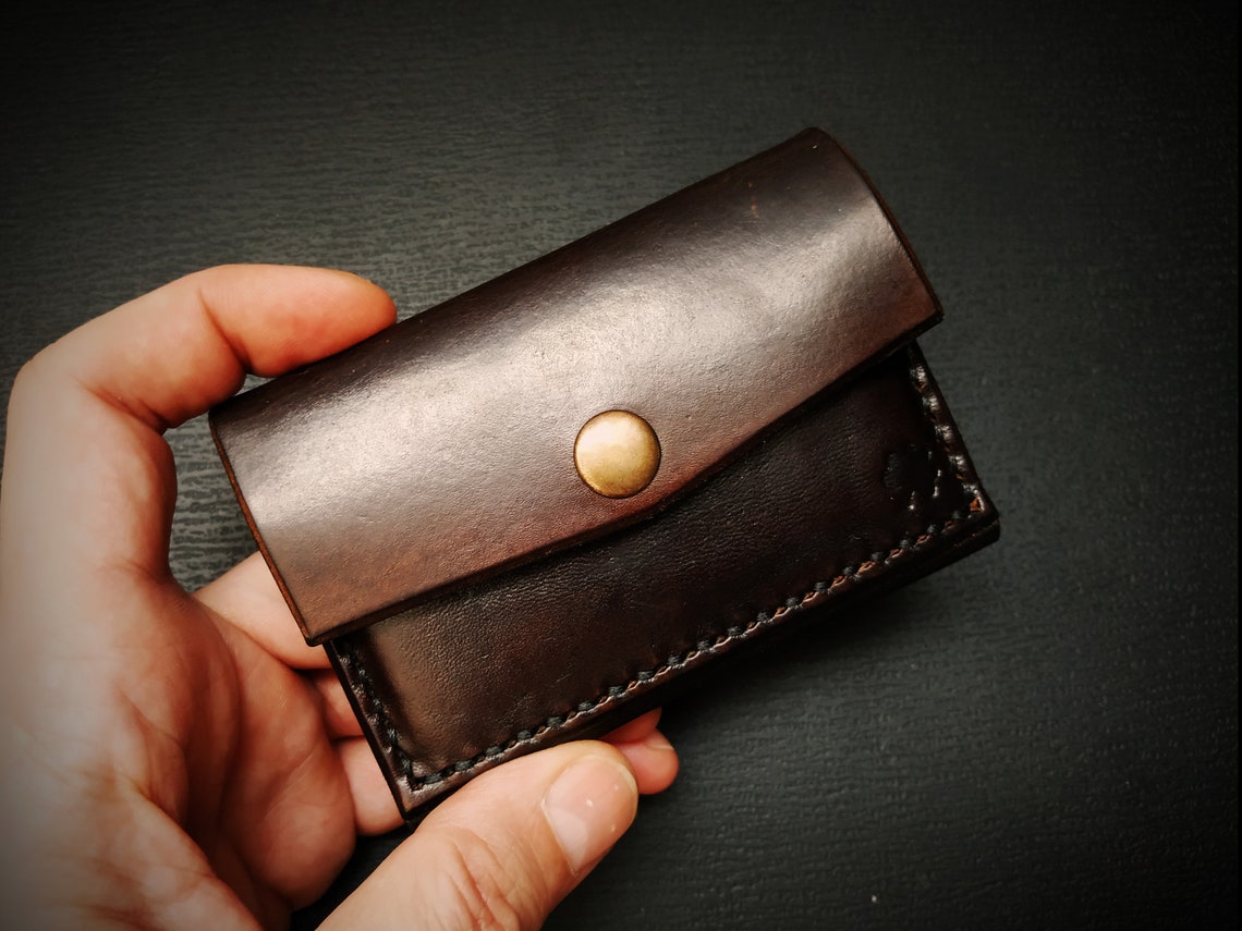 Compact Leather Wallet