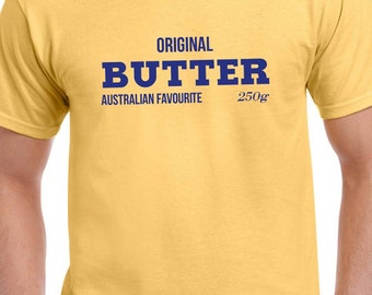 Butter Shirt Australia | Australian Butter inspired Tee |  Funny Baking, Butter Lover Costume Tshirt Print | Tshirt Idea Gift