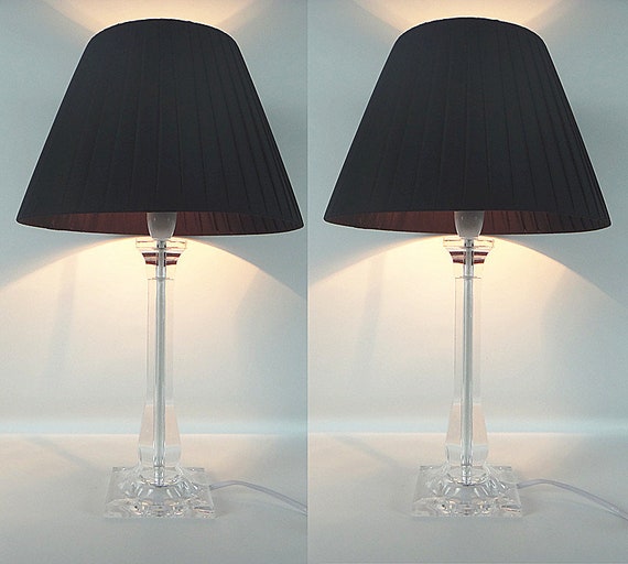 Black bedside lamps best sale australia