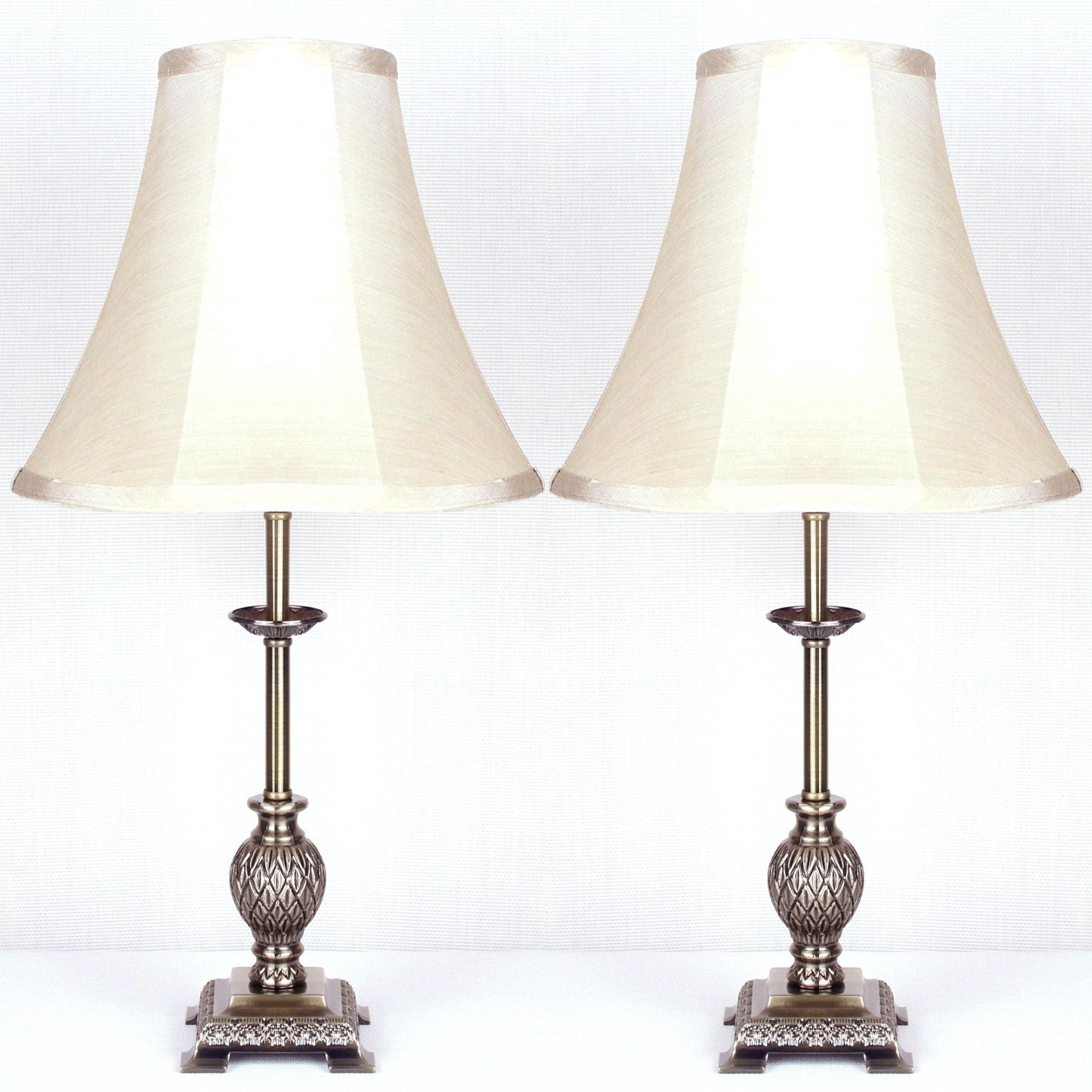 PAIR of Traditional Antique Style Table Bedside LAMPS - Etsy Australia