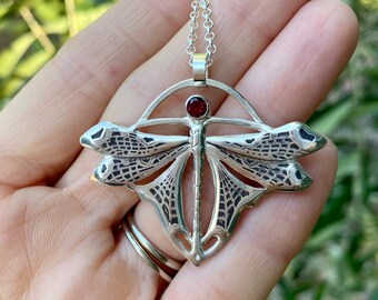 Grand Dragonfly Pendant