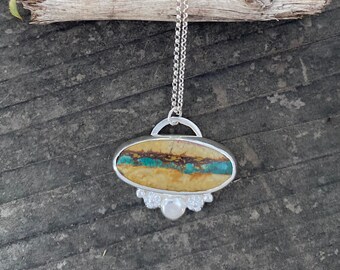 Royston Ribbon Turquoise Pendants