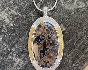 Turkish Stick Agate Pendant