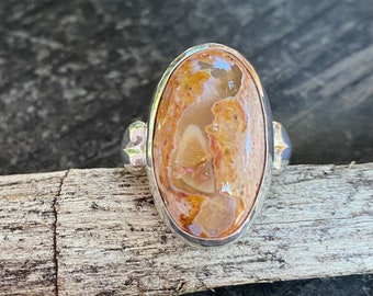 Mexican Cantera Opal Ring