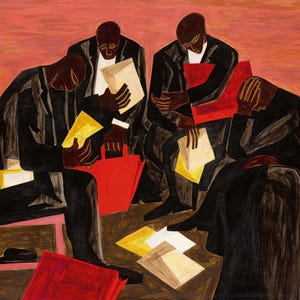 The Businessmen von Jacob Lauren - Hochwertiger Kunstdruck