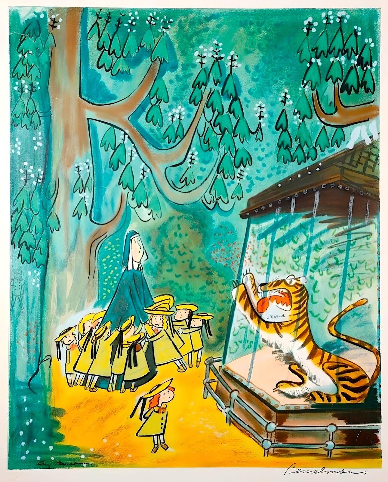 Madeline at the Zoo by Ludwig Bemelmans | Classic Children's Book