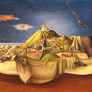 Antonio Ruiz: Sogno di Malinche Stampa artistica di qualità d'archivio