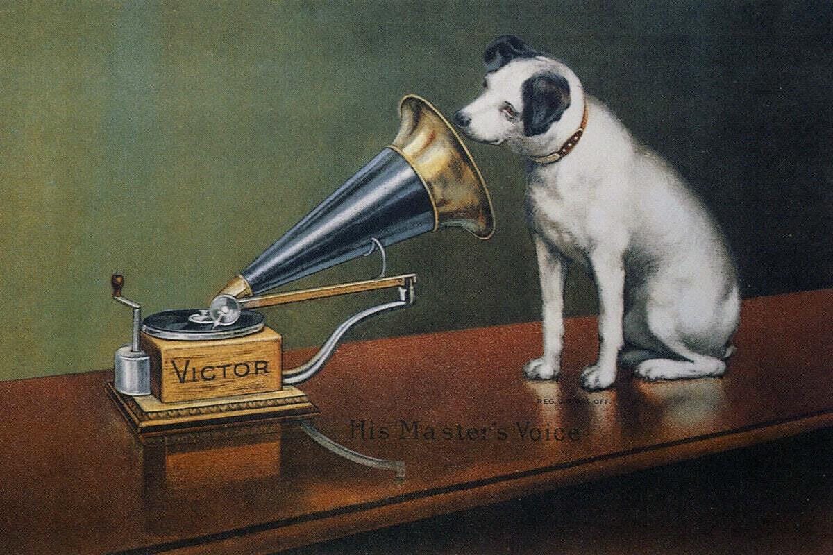 His master voice - Etsy 日本