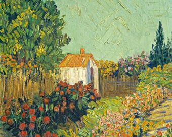 ファン ゴッホ インペリアル ヒョウモン プリント: ヴィンテージ花柄