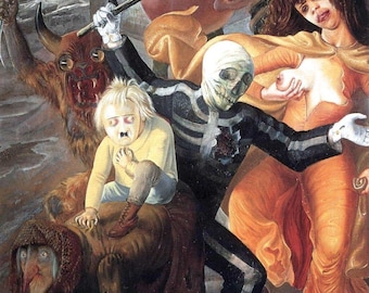 オットー・ディックス - 七つの大罪 - ジクレー版画 - Etsy 日本