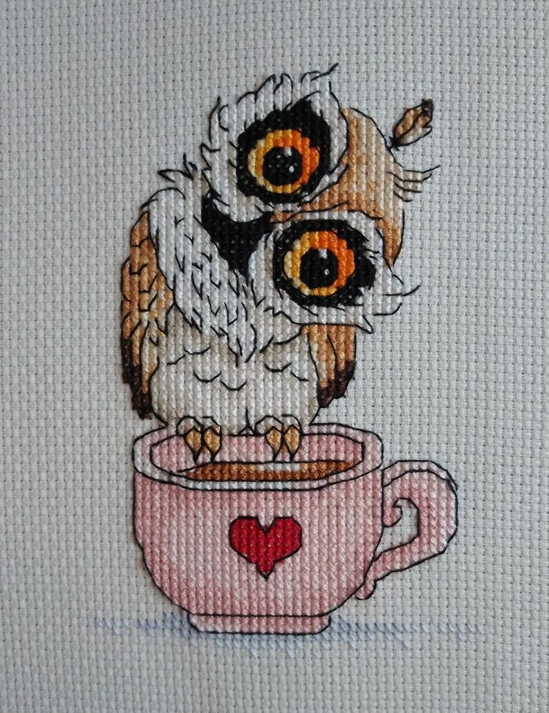 Owl Cross Stitch Chart