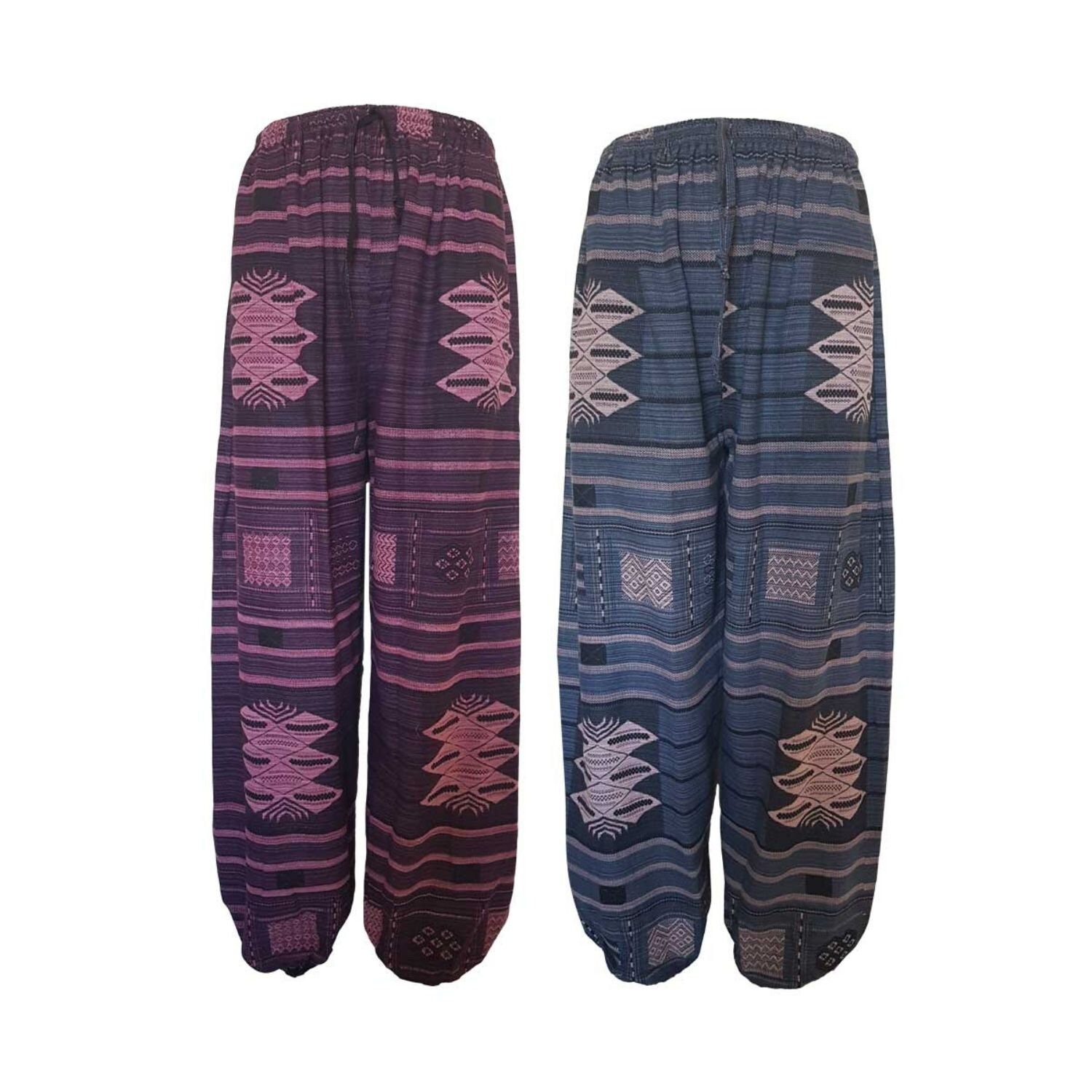 Tribal Print Alibaba Trousers Deep 