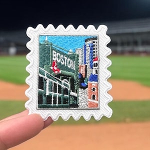 Boston Patch- Reise Geschenk- Patch zum Aufbügeln