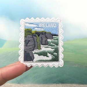 Ireland Patch- Travel Patches- Iron On Patch- Patches- Ireland- Souvenir- Iron On- Wanderlust- Patch Collector- Wanderer- Travel Patch