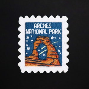 Arches National Park- Arches Park- Iron On Patch- Patches- Travel Patches- National Parks- National Parks Patch- Travel- Patches and Pins