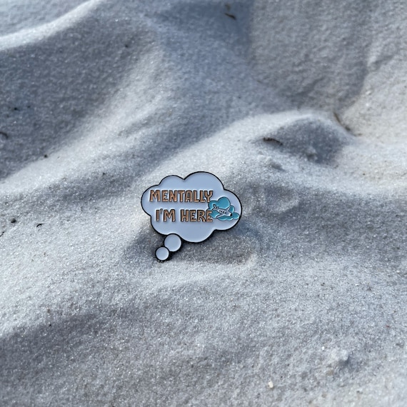 Wanderlust Pin Enamel Pin Travel Pin Airplane Clouds Jet Setter Pins and  Patches-traveler Pin Collector Quote Box Pins Adventure 