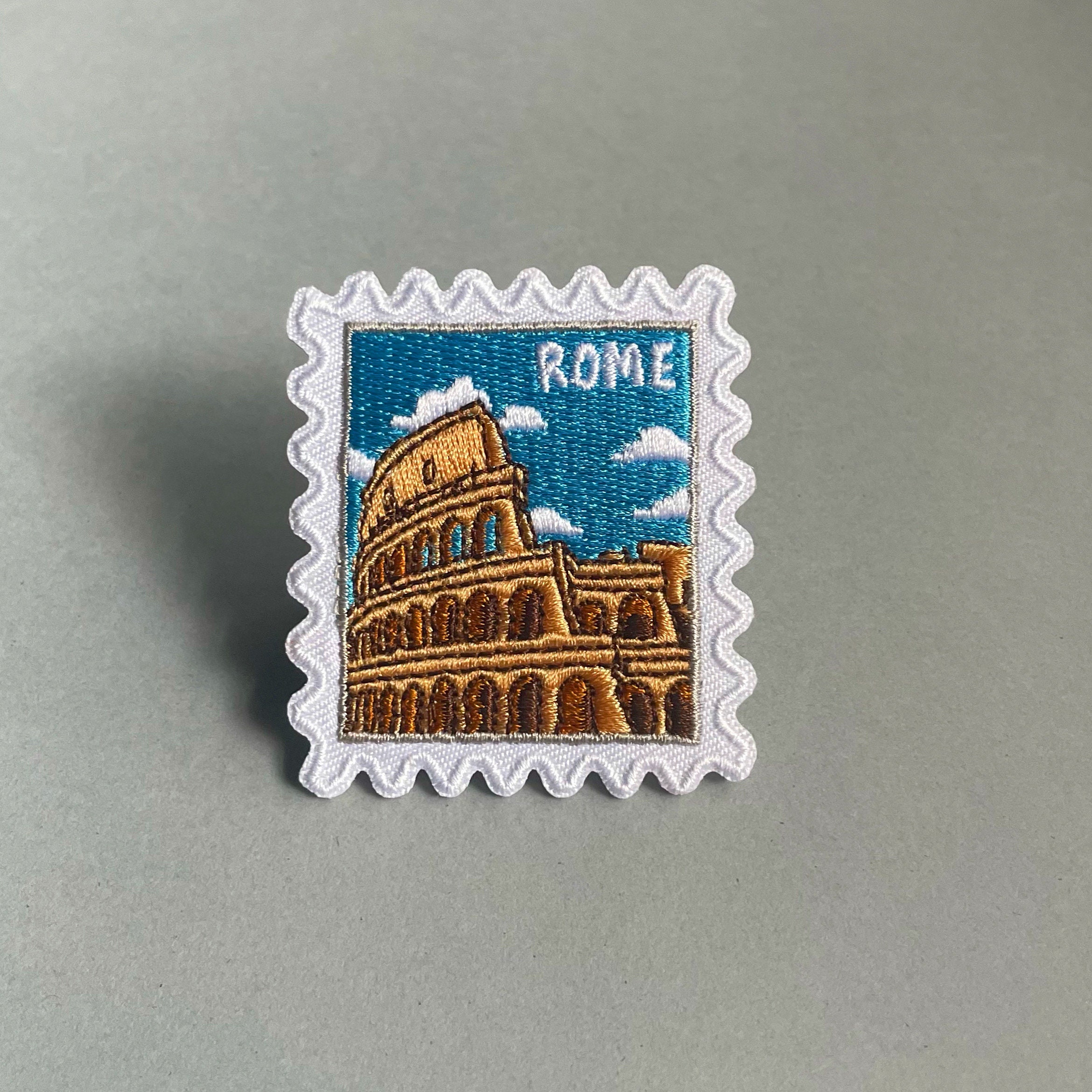Rome Patch Iron On Patch Patch Collector Travel Souvenir | Etsy