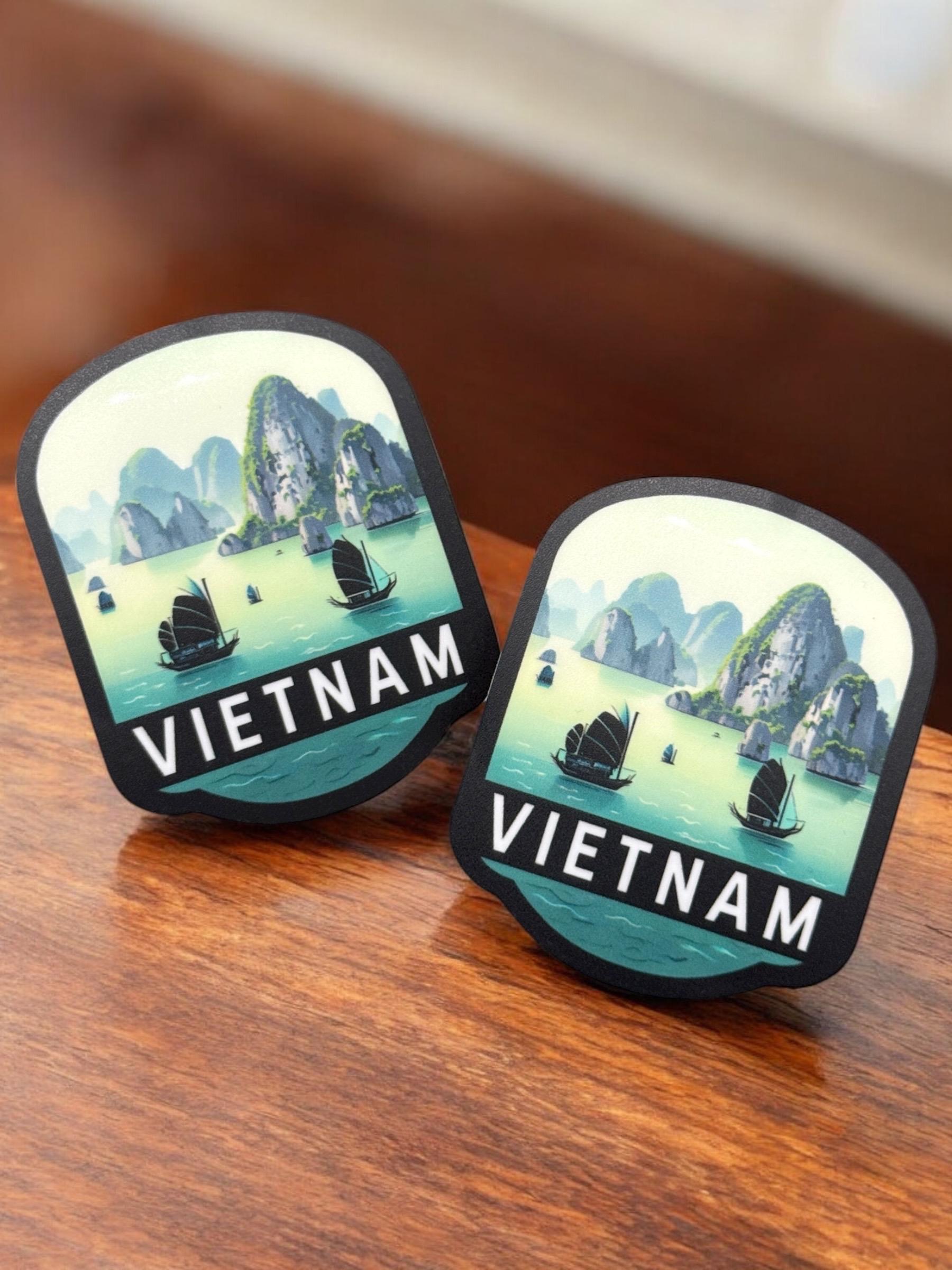 Vitnah Sticker Player Vietnam Sticker- Travel Stickers- Ha Long Bay- Vinyl Sticker ...