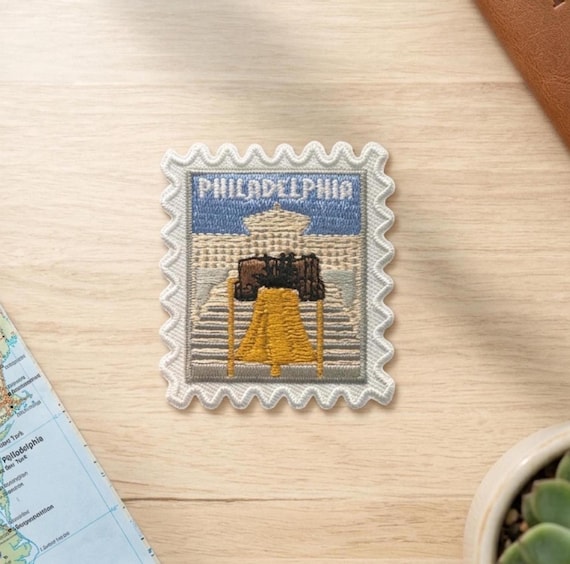 Travel Philadelphia Patch – Liberty Bell 2 X 2 Iron On Souvenir Travel Accessories
