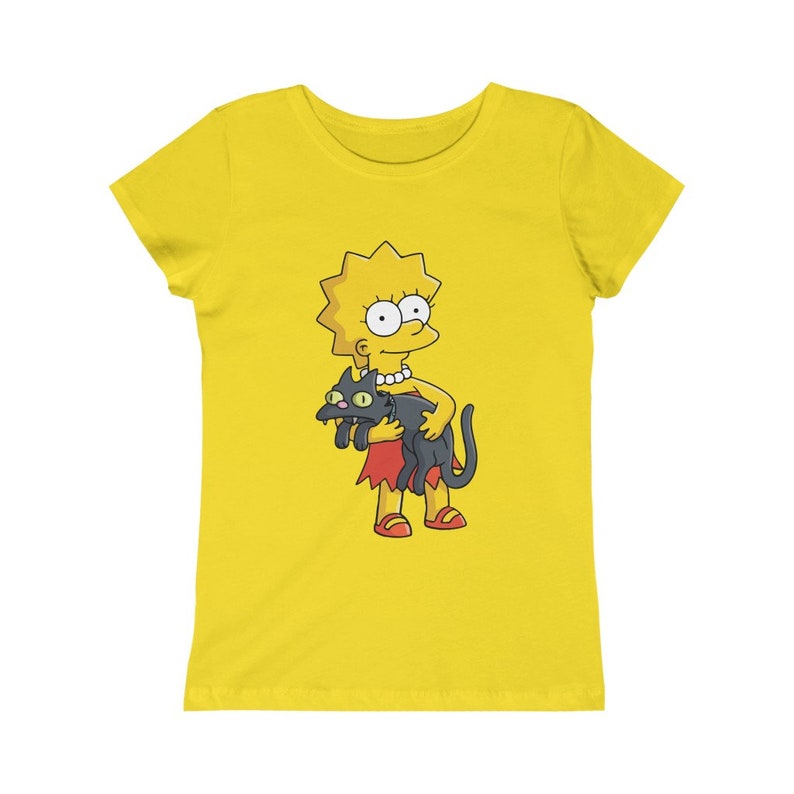 lisa simpson graphic tee