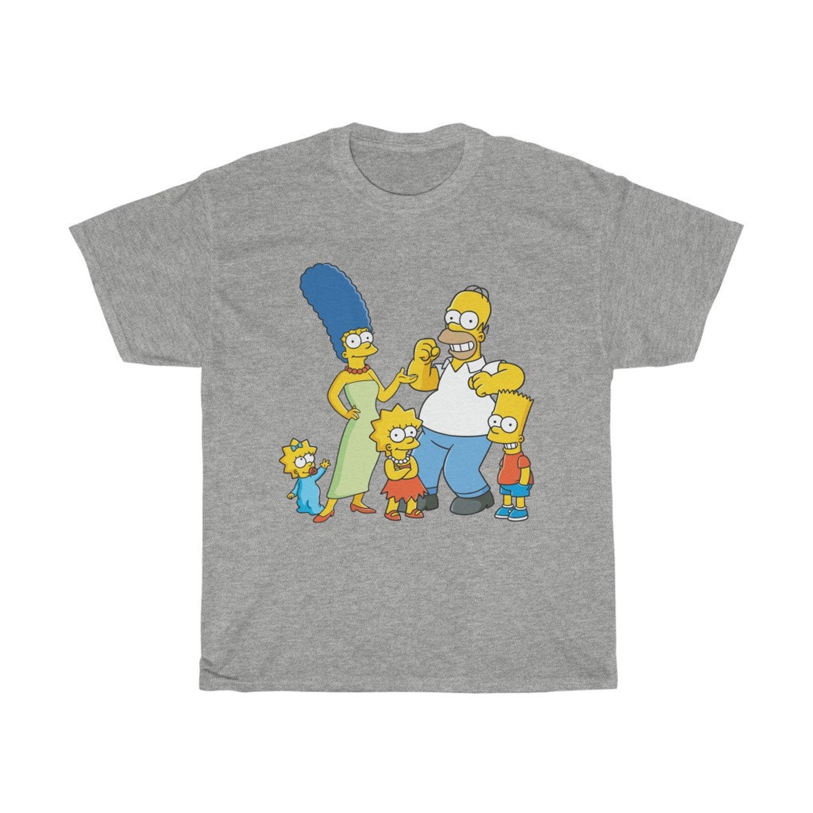 Simpsons Family Unisex Ultra Cotton T-Shirt | Etsy