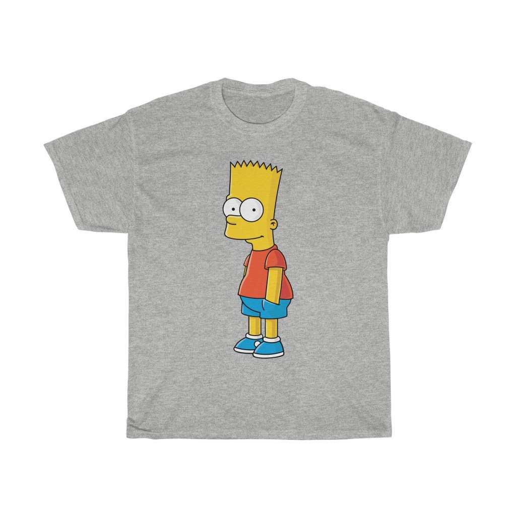 Bart Simpson Unisex Ultra Cotton T-Shirt | Etsy