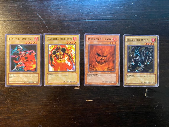 Yu Gi Oh Fire/flame Swordsman Supporter Pack - Etsy