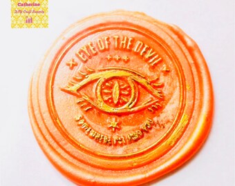 Vintage Wax Seal Stamp Forest Snow Mountain Devil/'s eye Wax Stamp Retro Stamps Wax Seal Stamp,Invitation,Gift Wrapping Tools