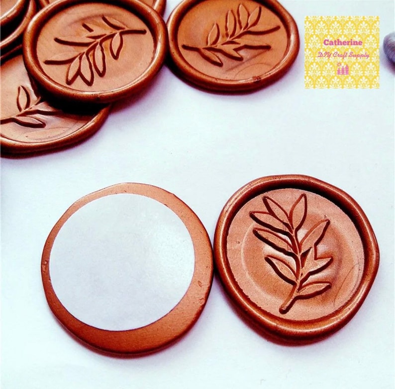 self adhesive wax seal letter writing seal Wax seals peel and stick wax seal wedding envelope seal wax seal sticker