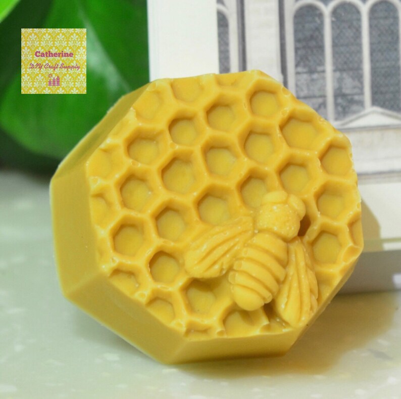 Bee Soap mold Bee silicone mold Bee soap silicone mold Etsy