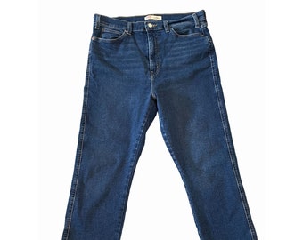 Levis Signature Damen Heritage High-Rise Straight Jeans, Gr. 16S, Denim, Vintage-Stil