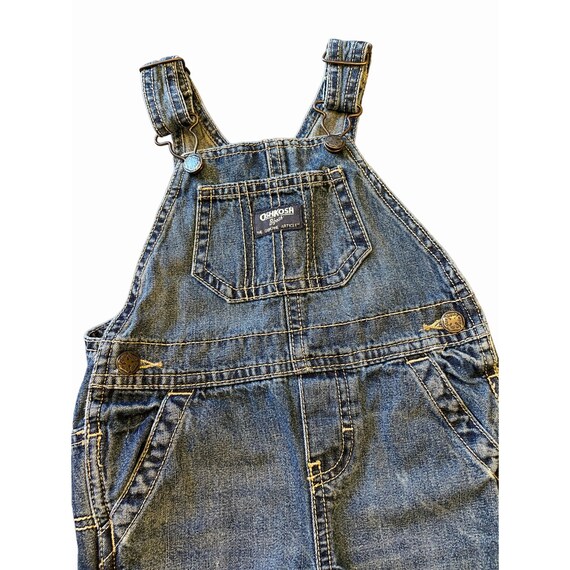 OshKosh B'gosh Kids Overalls 18M Toddler Blue Den… - image 2