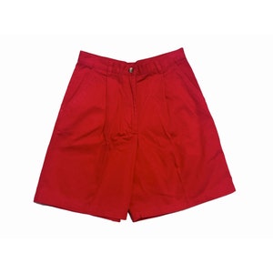 Vintage Charter Club pleated walking shorts 100% cotton sz 6 画像 1