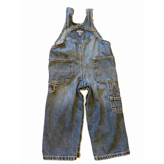 OshKosh B'gosh Kids Overalls 18M Toddler Blue Den… - image 3