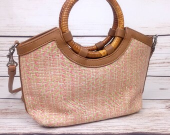 fossil straw purse